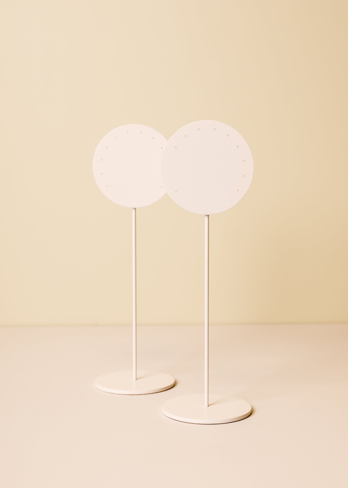 Circular Metal Earring Stand