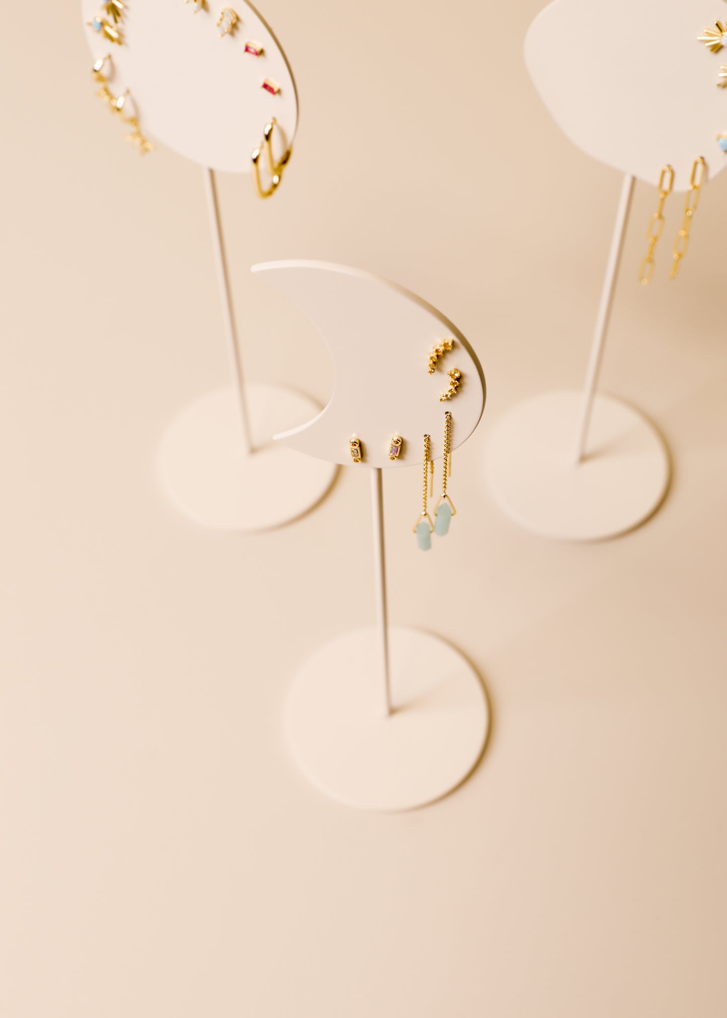 Moon Metal Earring Stand