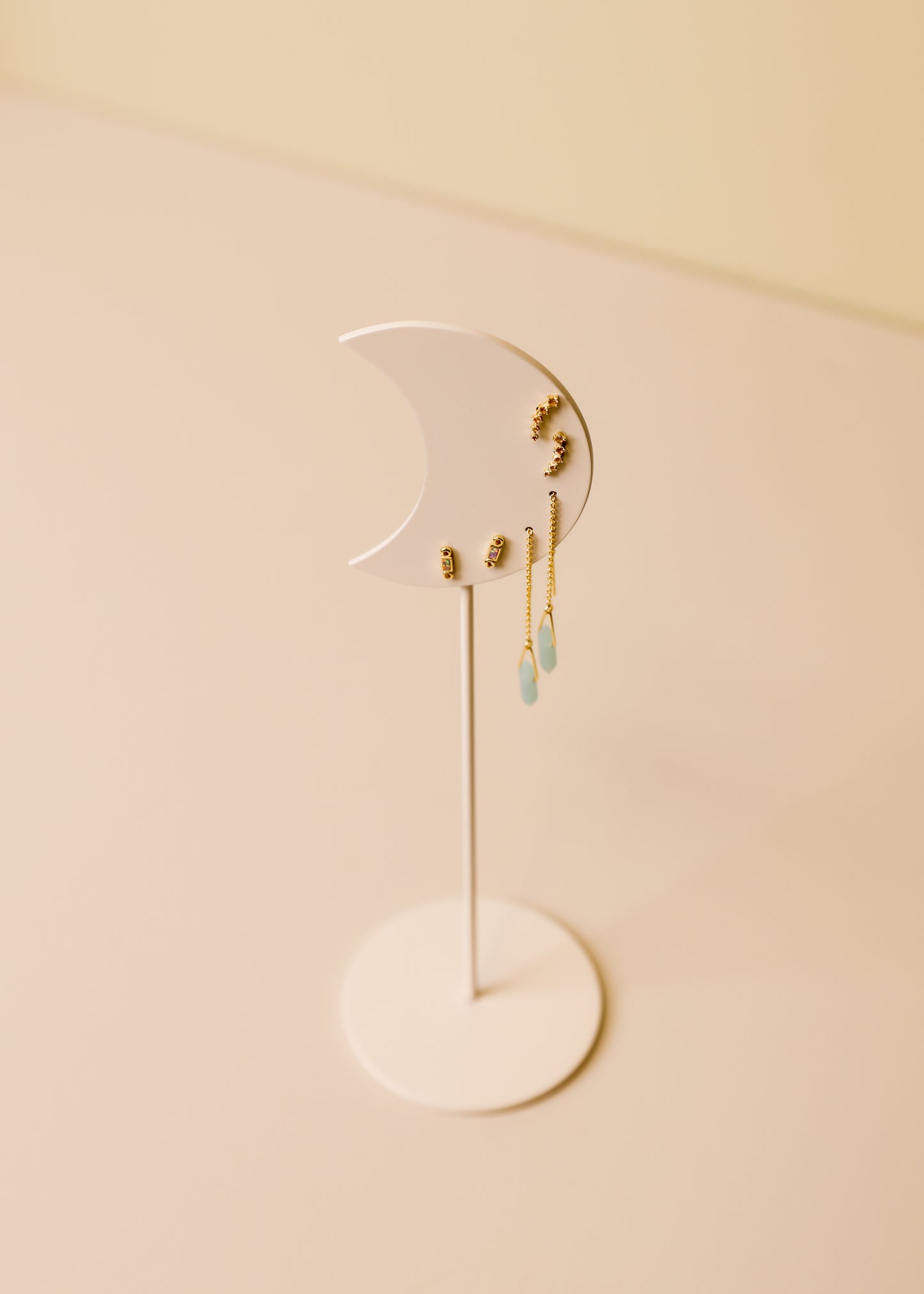 Moon Metal Earring Stand