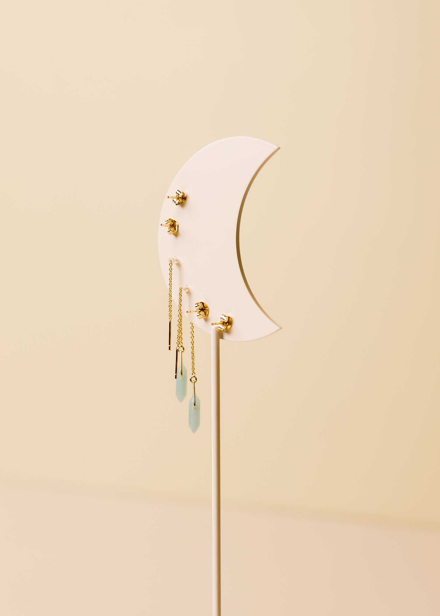 Moon Metal Earring Stand