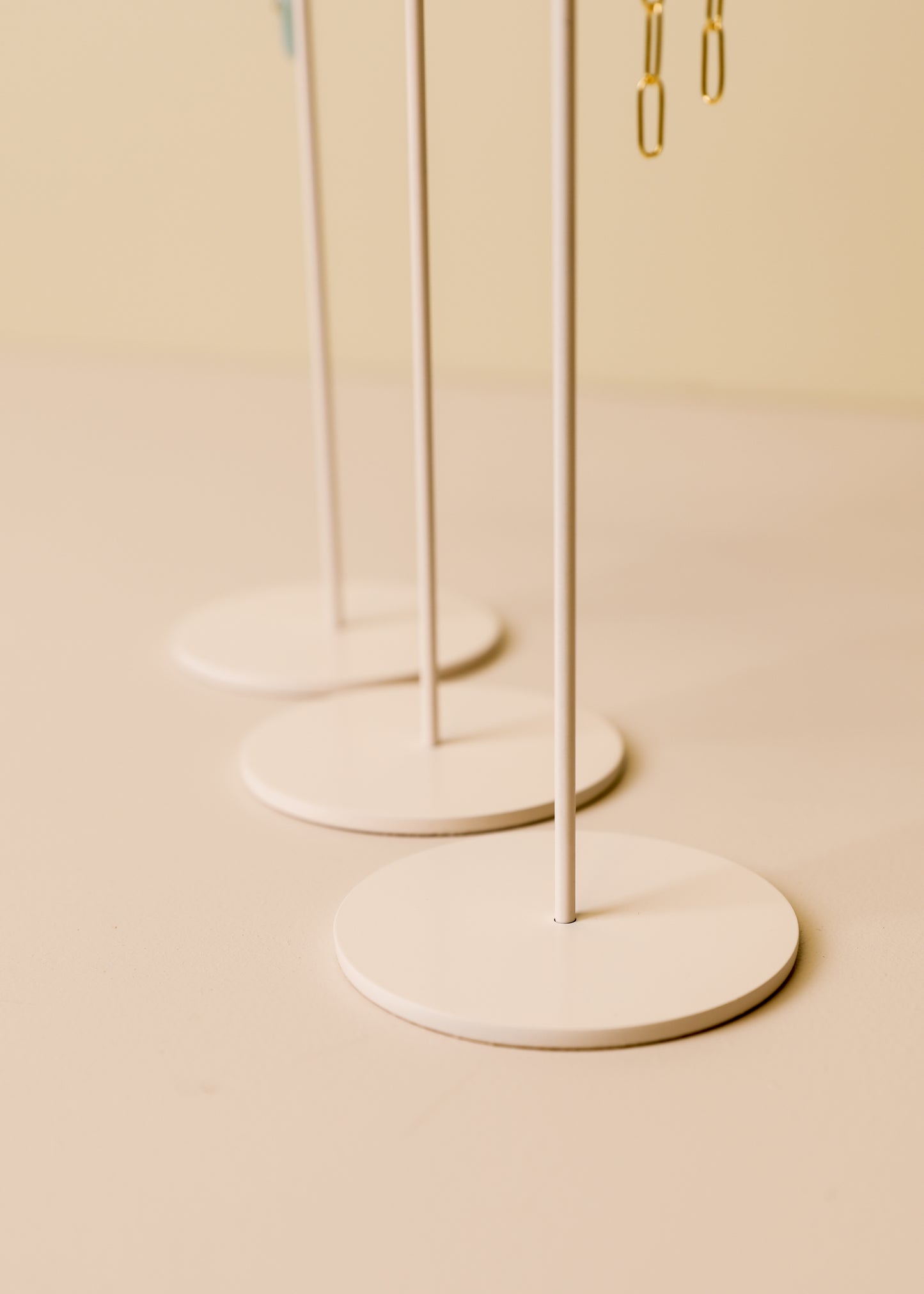 Abstract Metal Earring Stand