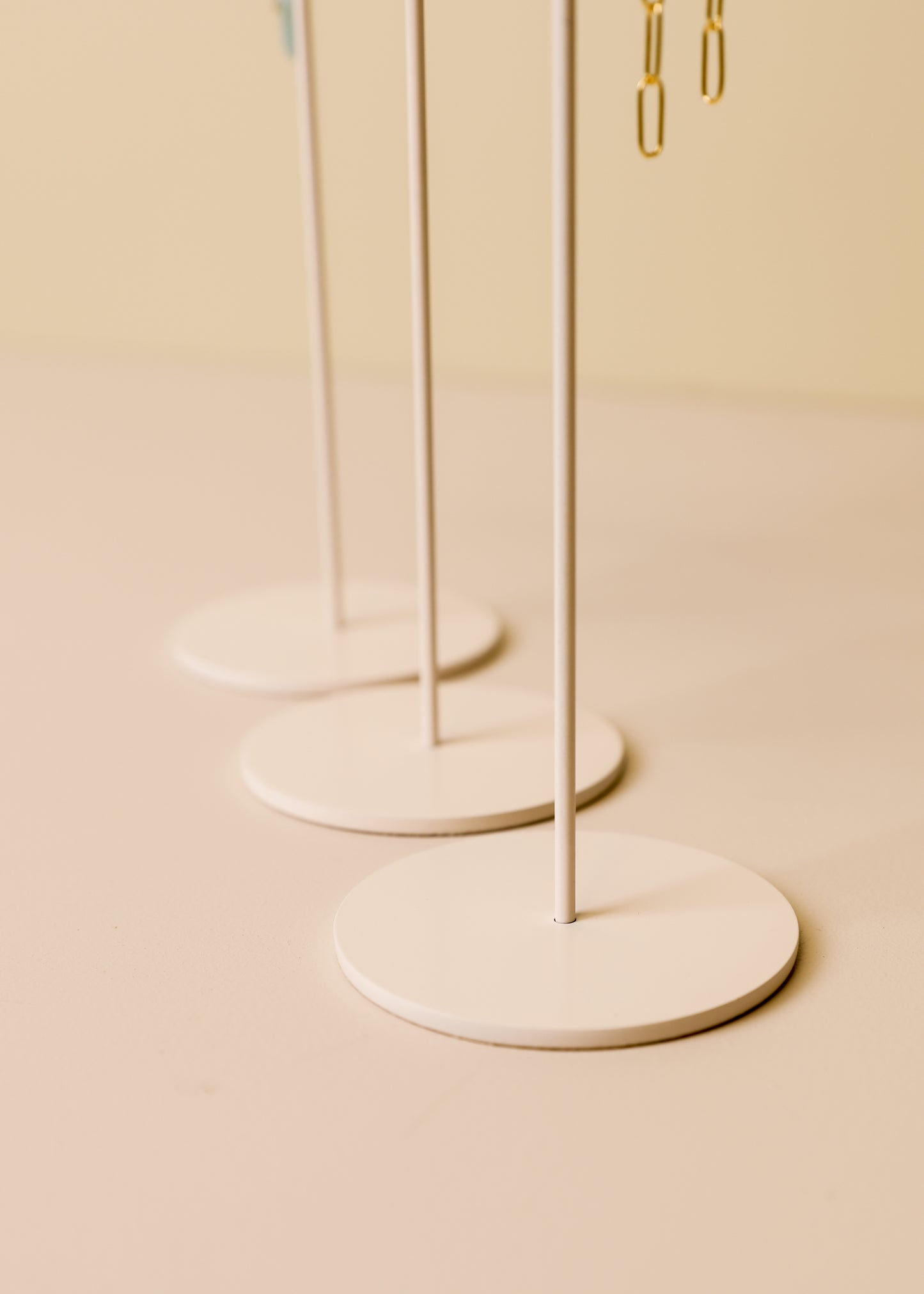 Circular Metal Earring Stand