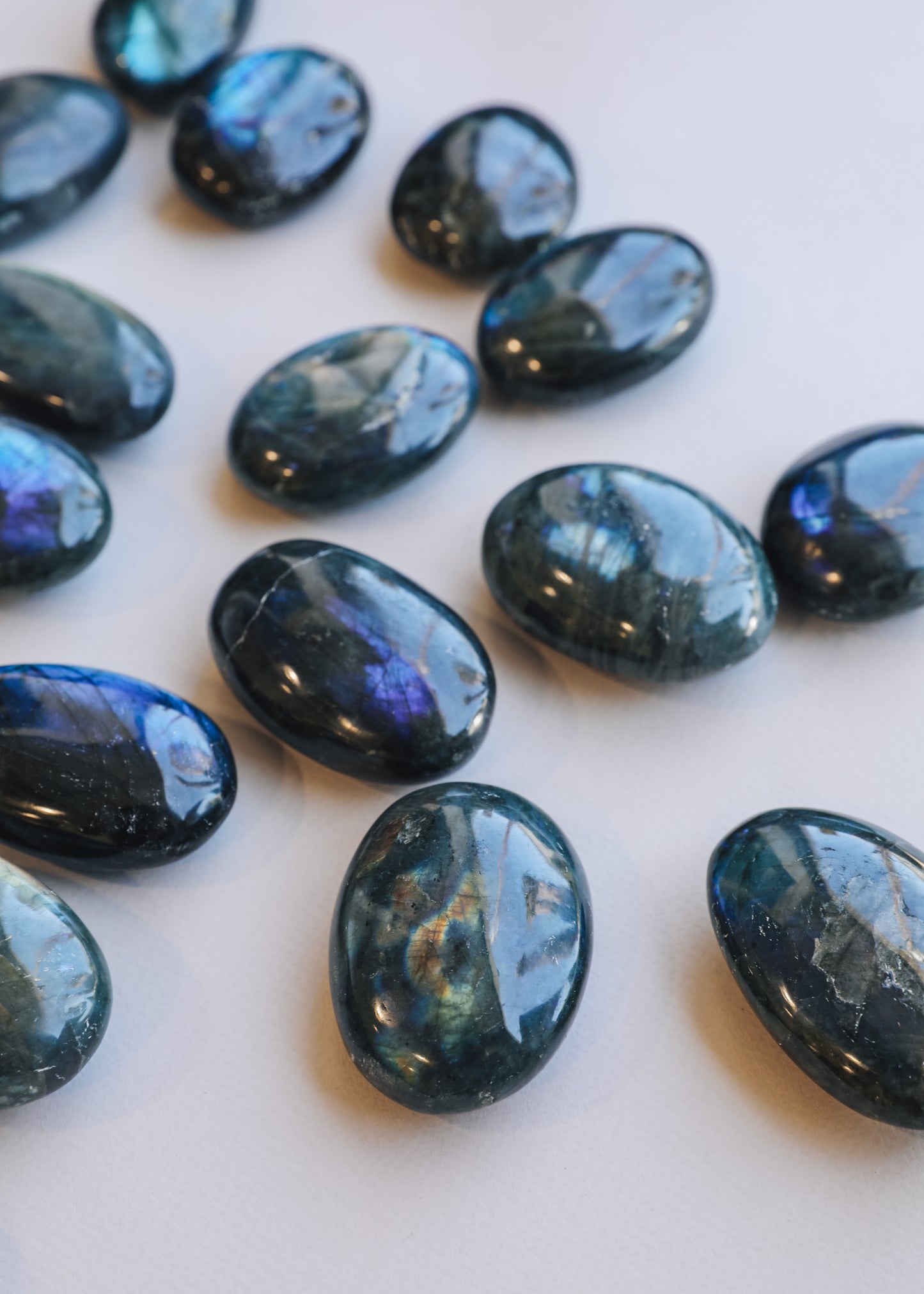 Labradorite Palm Stone - Balance