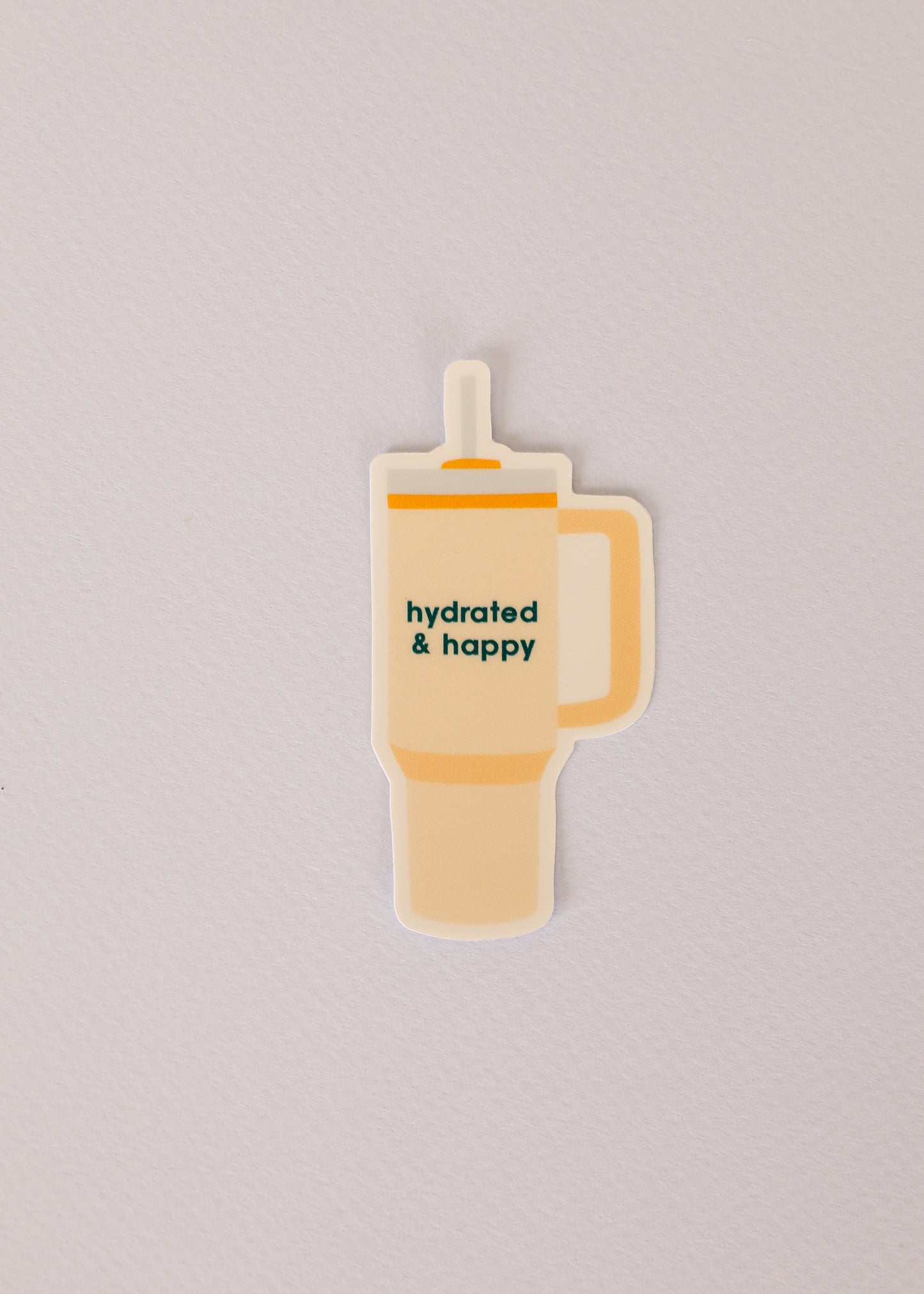 Sticker - Stanley Hydrated & Happy