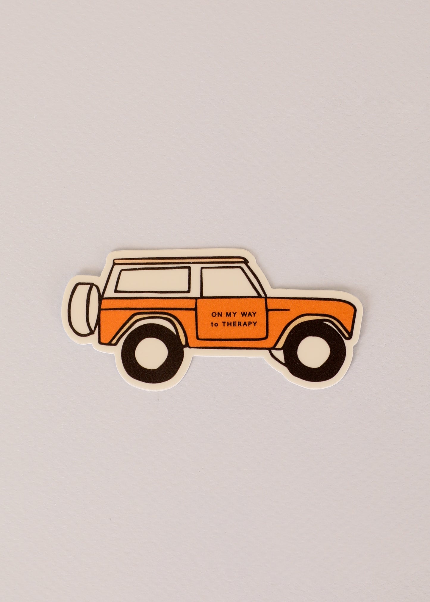 Sticker - Therapy Bronco