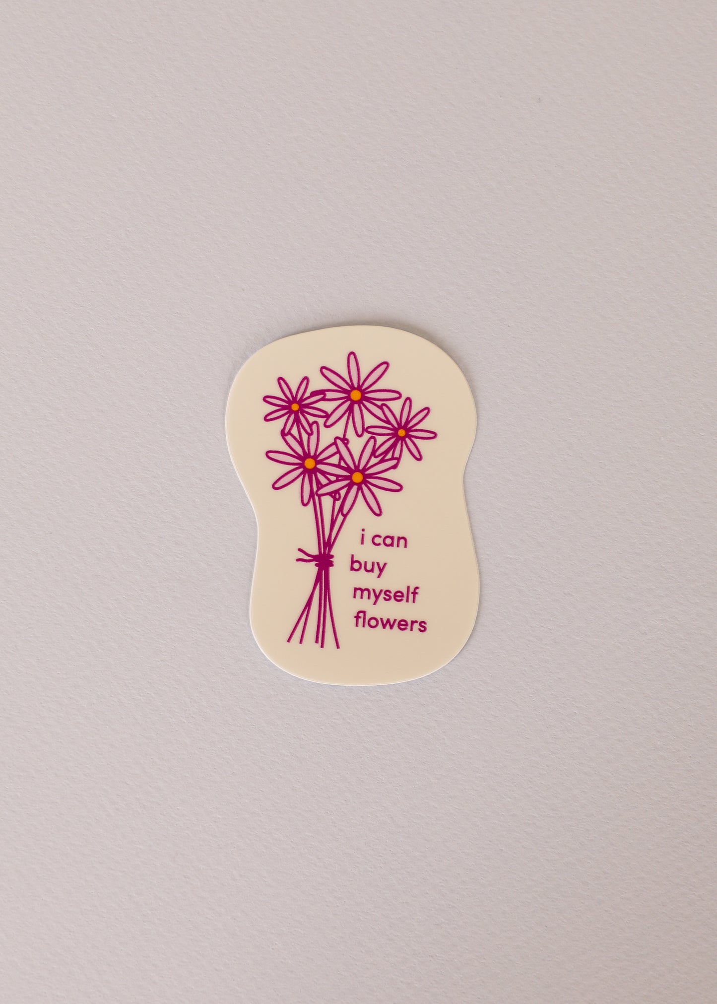 Sticker - Buy Myself Flowers