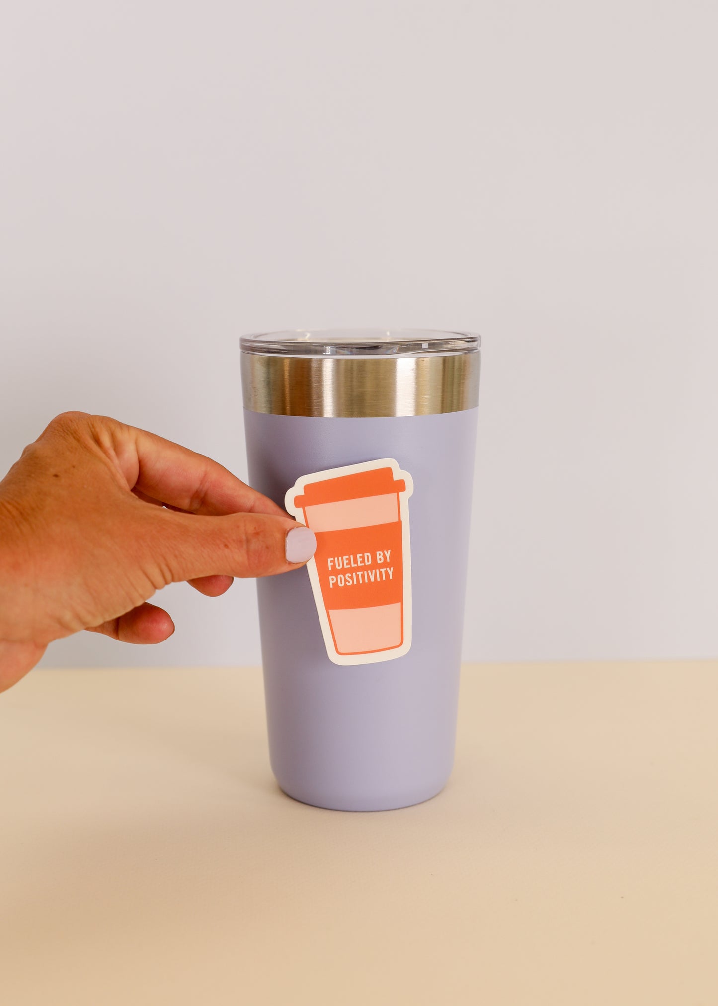 Sticker - Positivity Coffee Cup