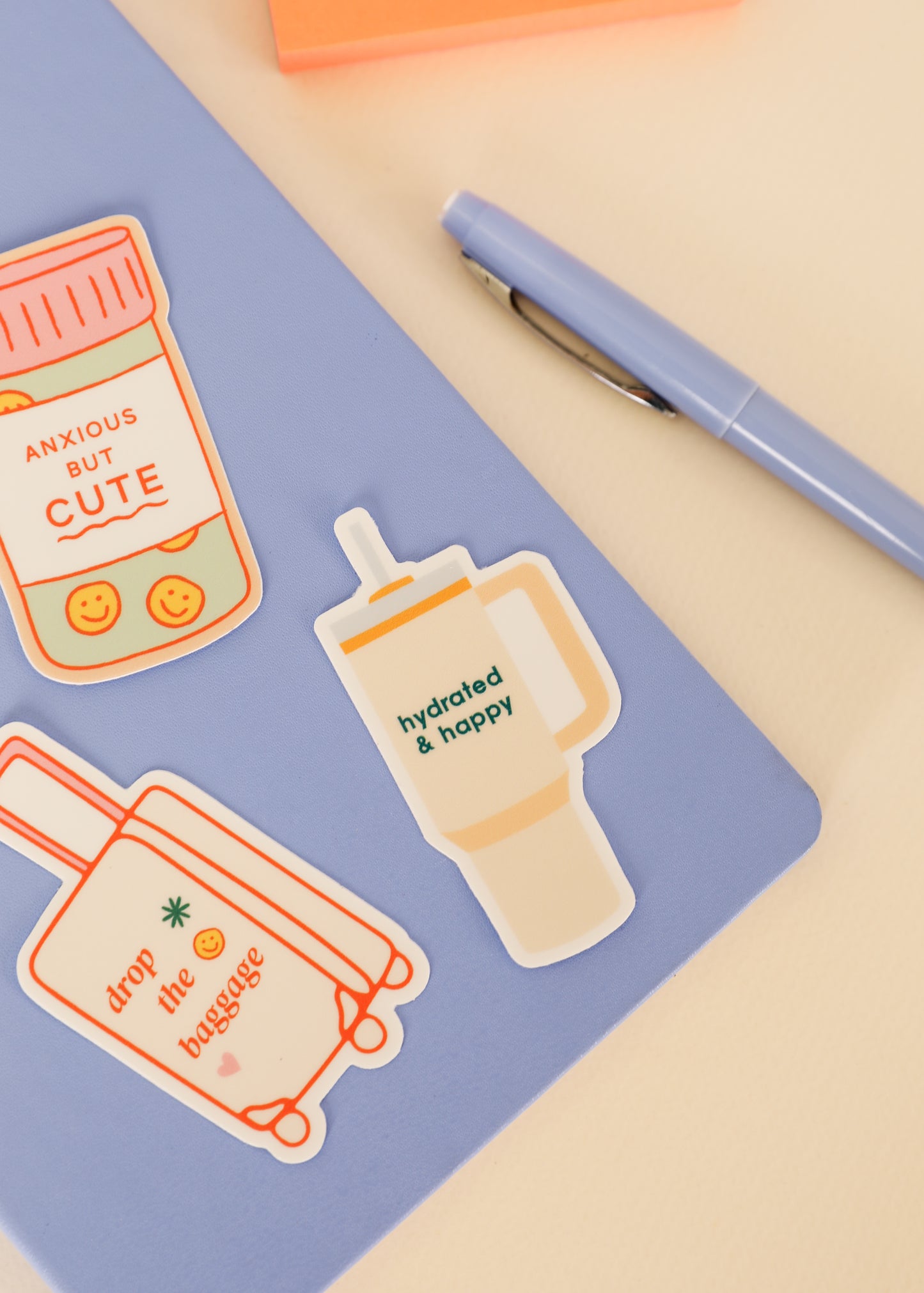 Sticker - Stanley Hydrated & Happy