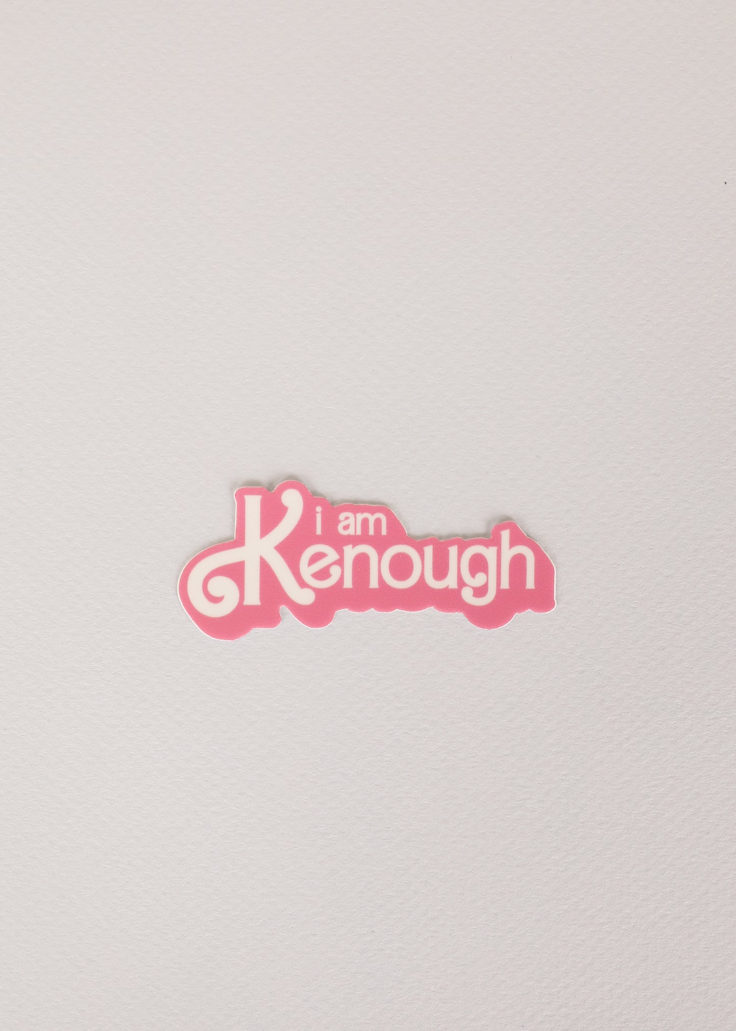 Barbie Sticker - I am Kenough