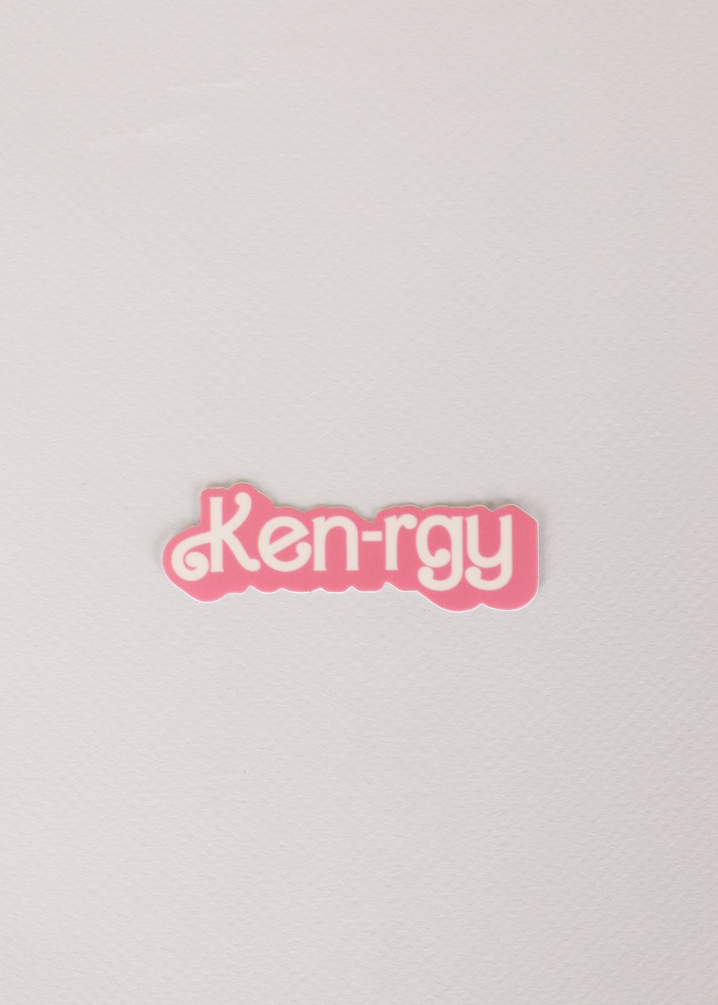 Barbie Sticker - Ken-rgy