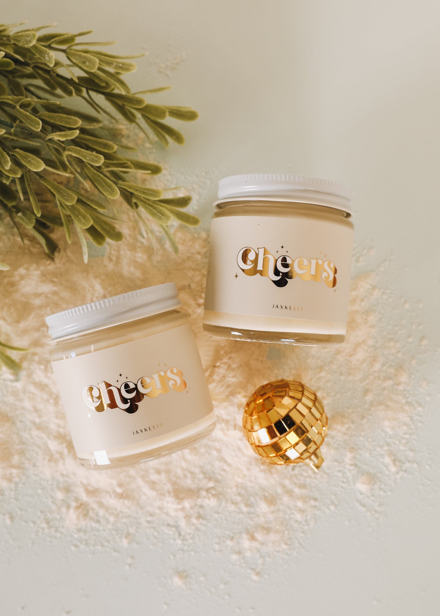 4oz Holiday Candle - Cheers