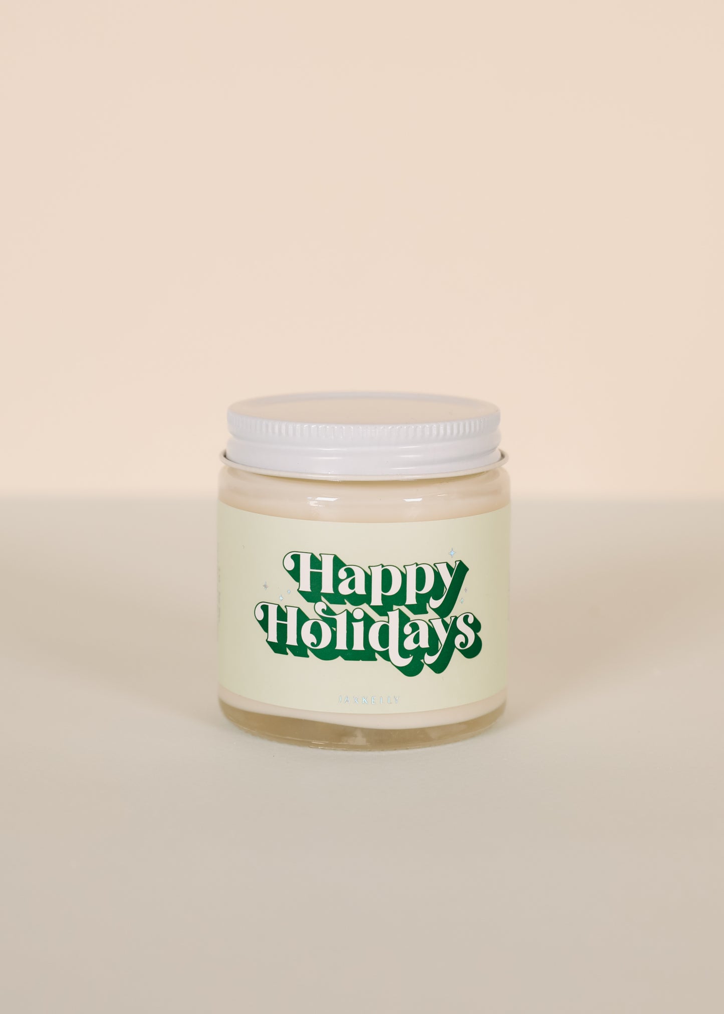 4oz Holiday Candle - Happy Holidays