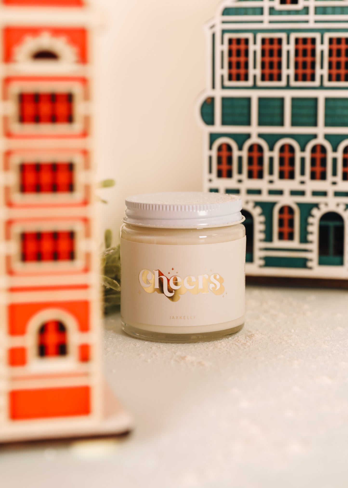 4oz Holiday Candle - Cheers