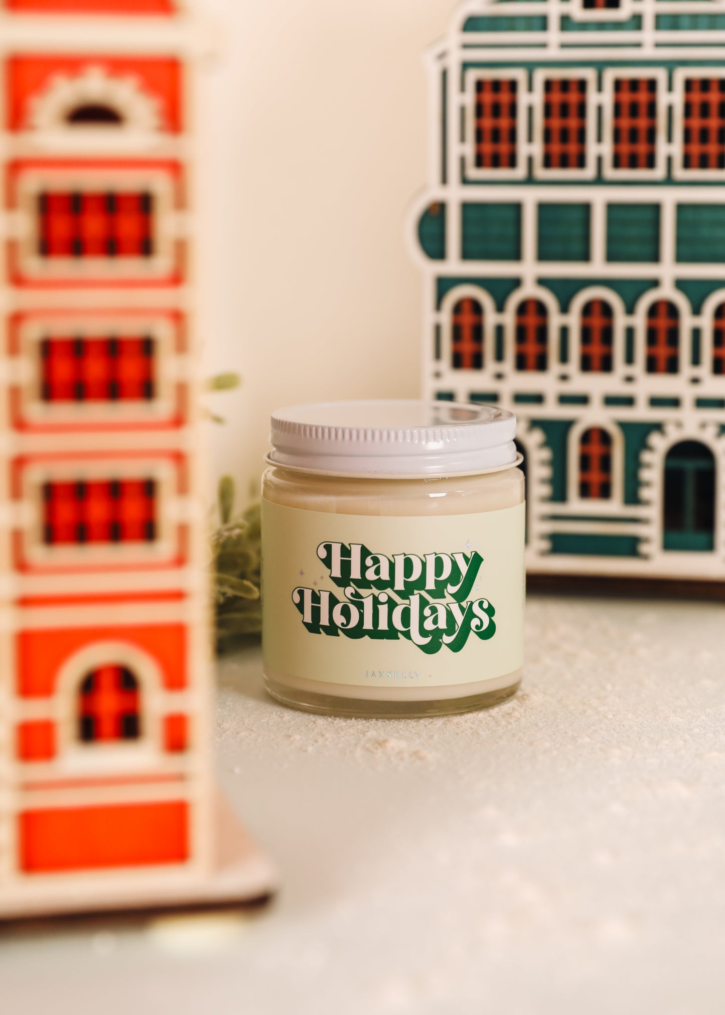 4oz Holiday Candle - Happy Holidays