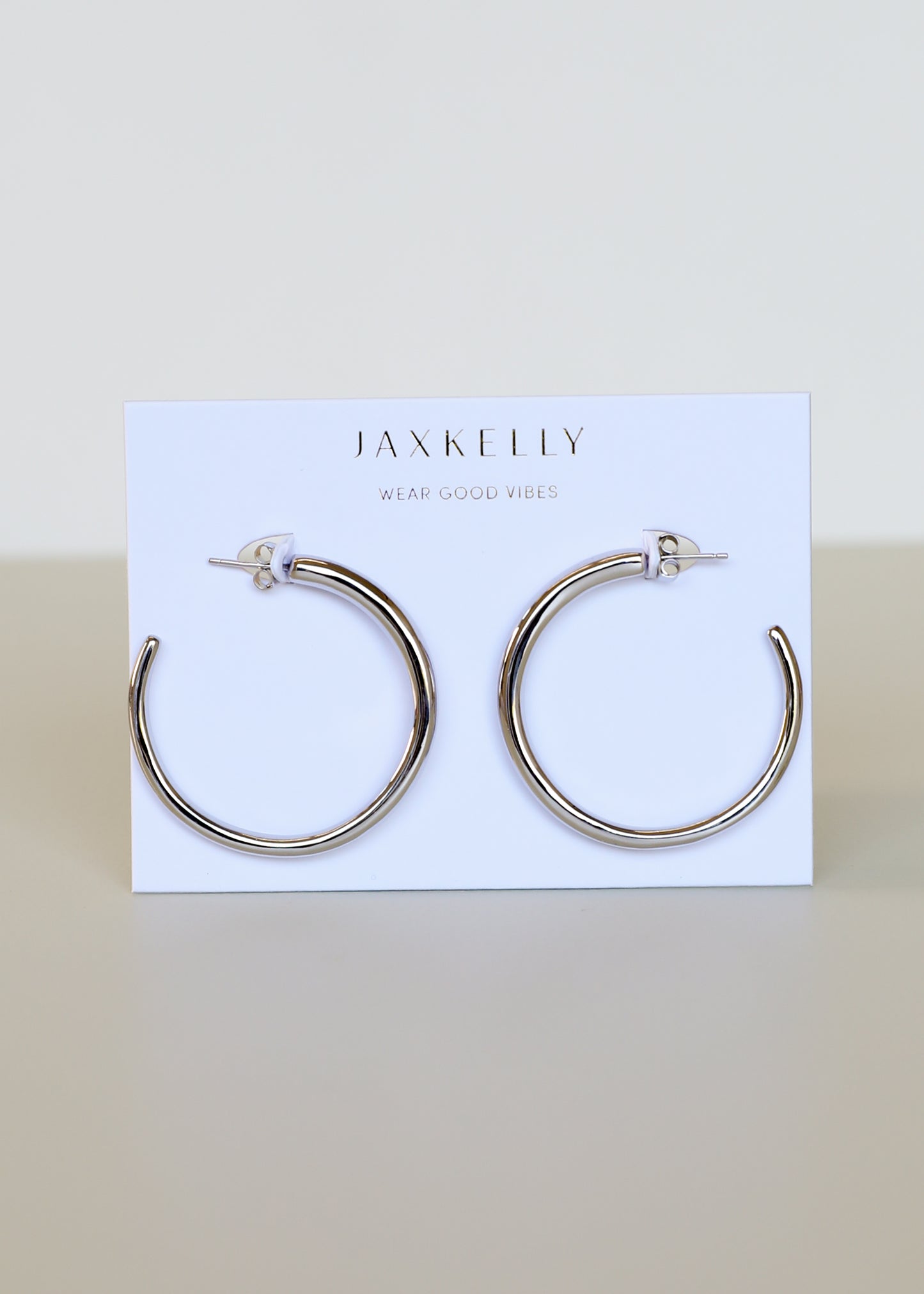 Silver Everyday Hoop - Large