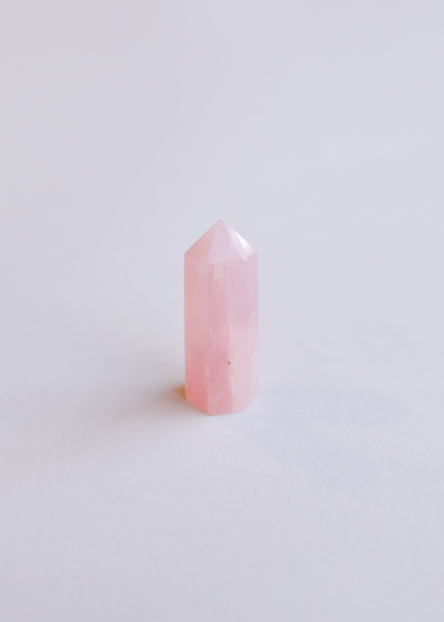 Mini Rose Quartz Crystal Point