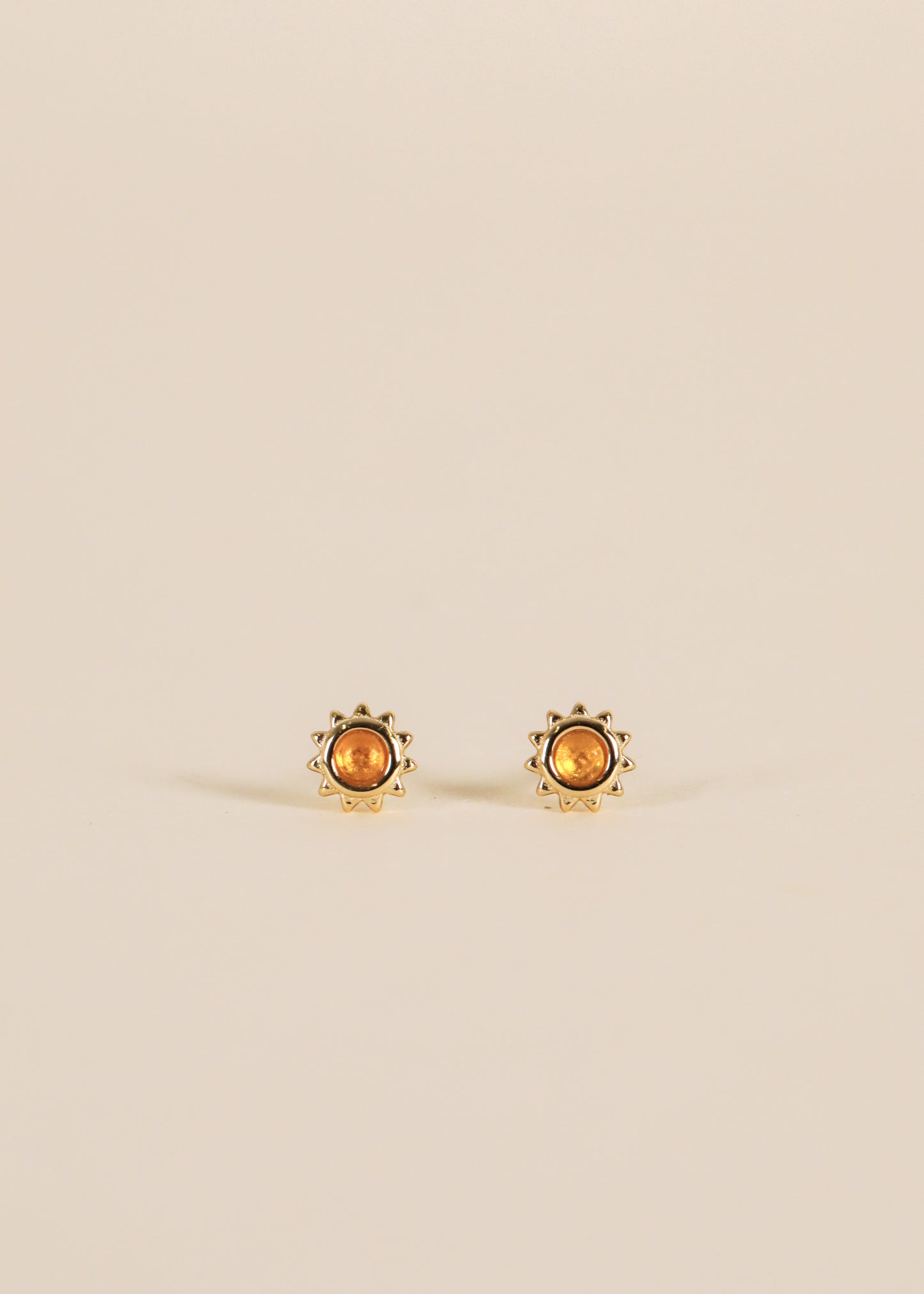 Amber Sun Stud