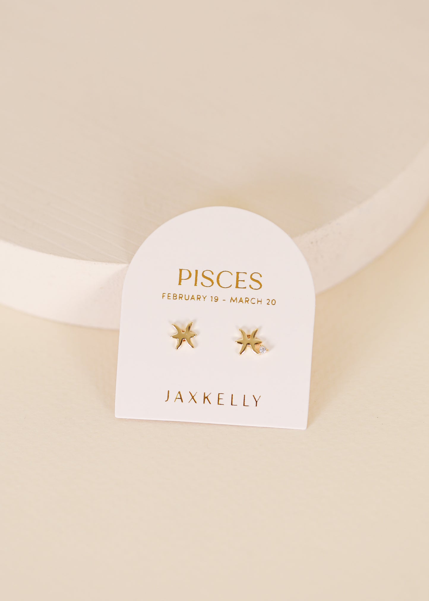 Zodiac Earrings - Pisces