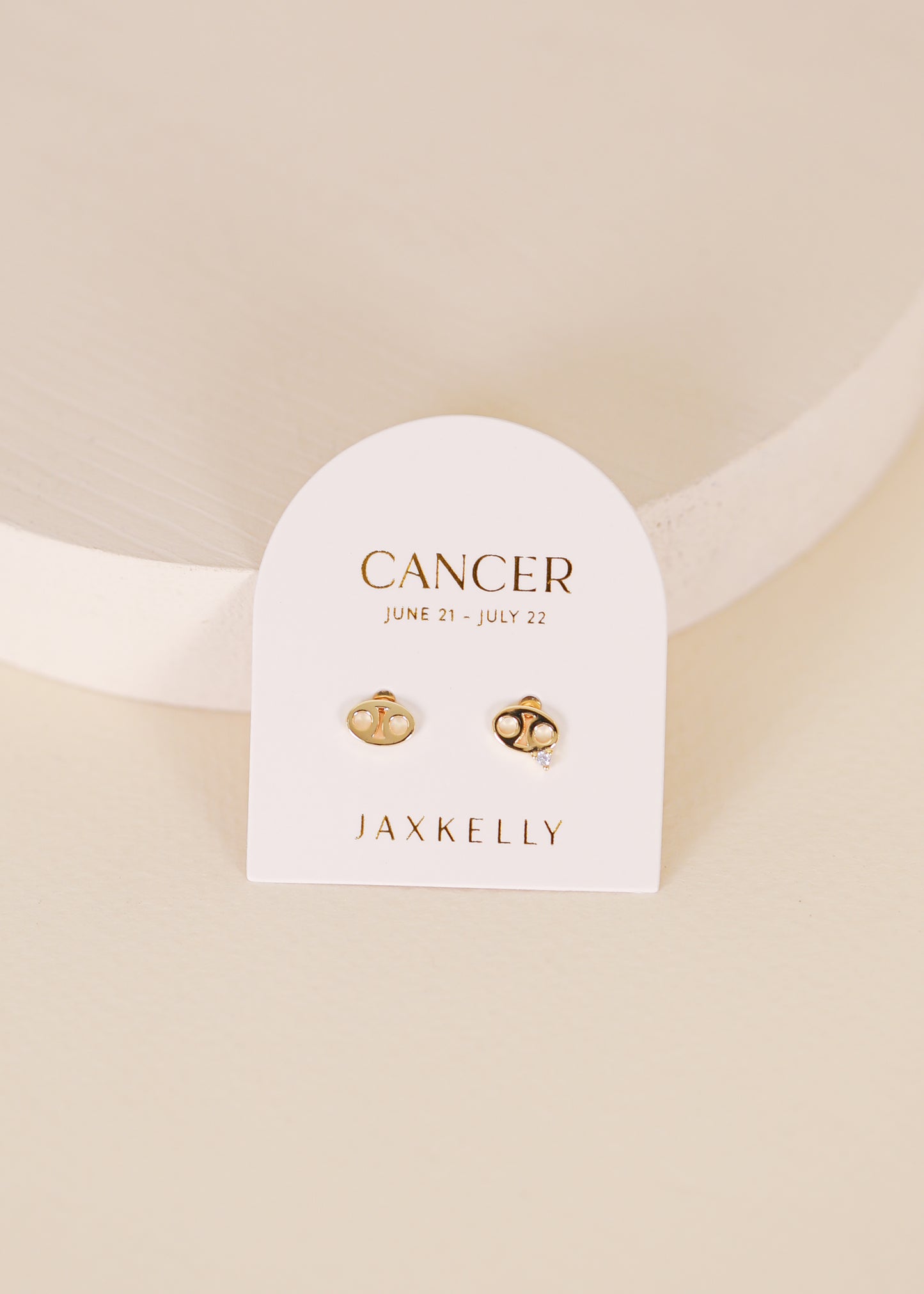 Zodiac Earrings - Cancer