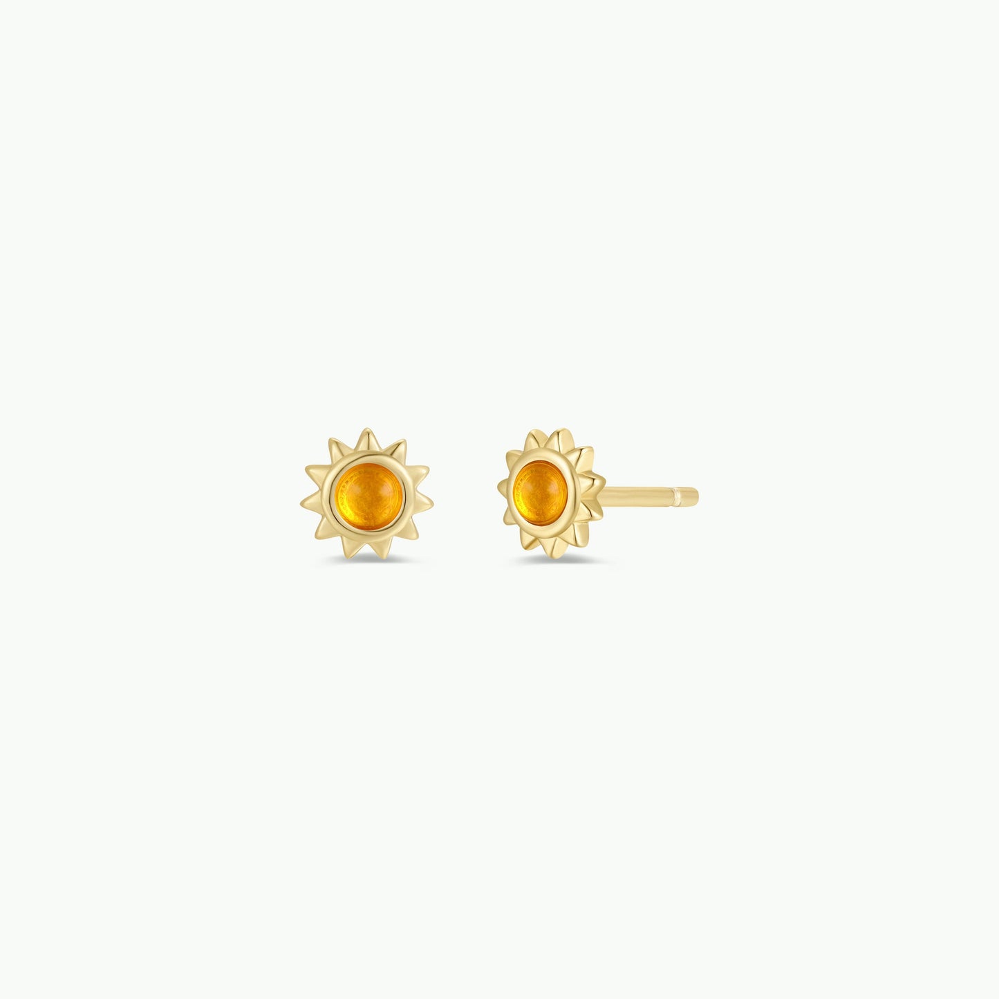 Amber Sun Stud