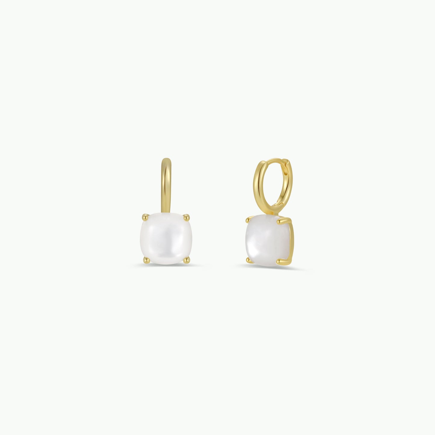 Gemstone Mini Drop - Mother of Pearl