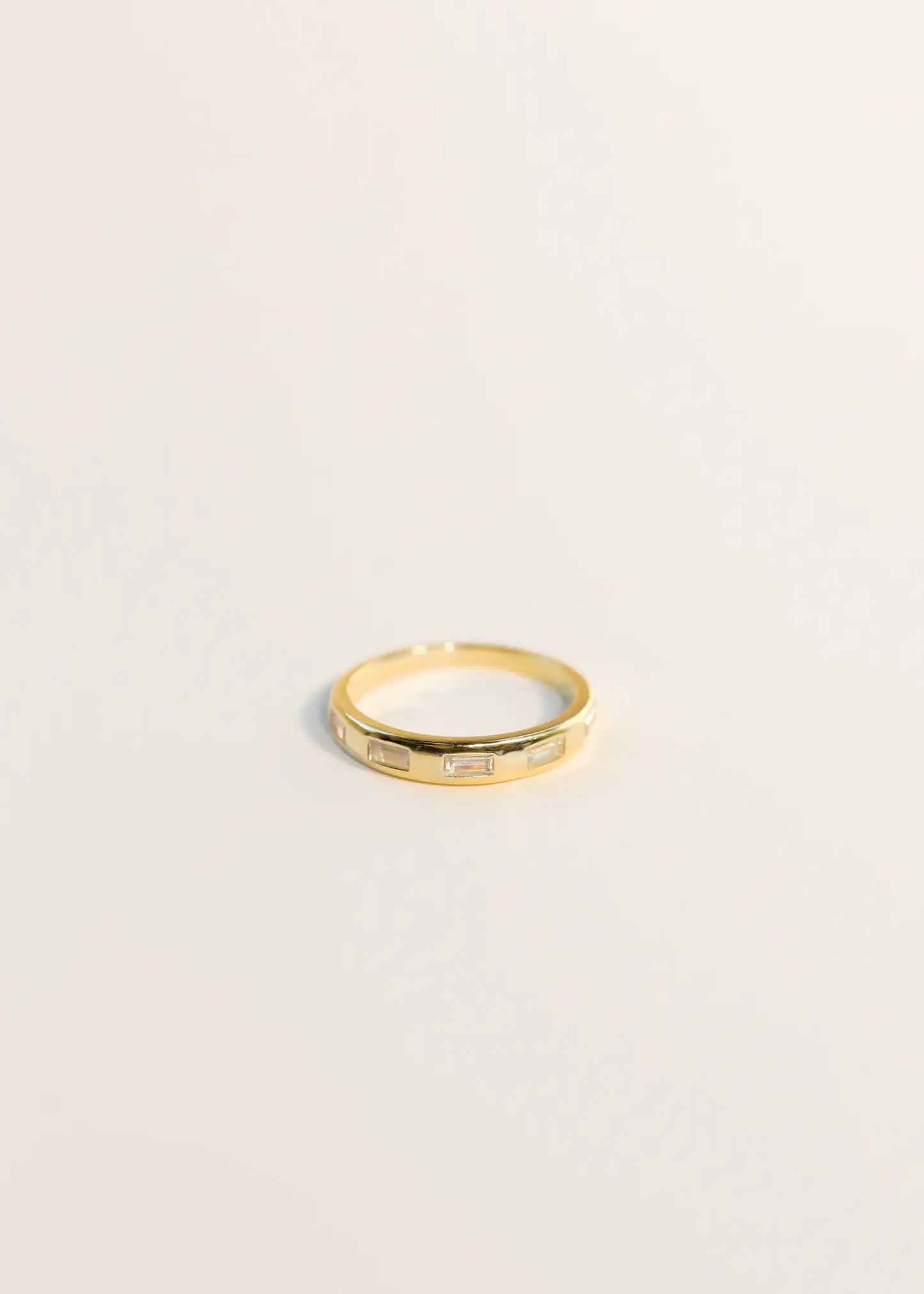 Inset Baguette Ring