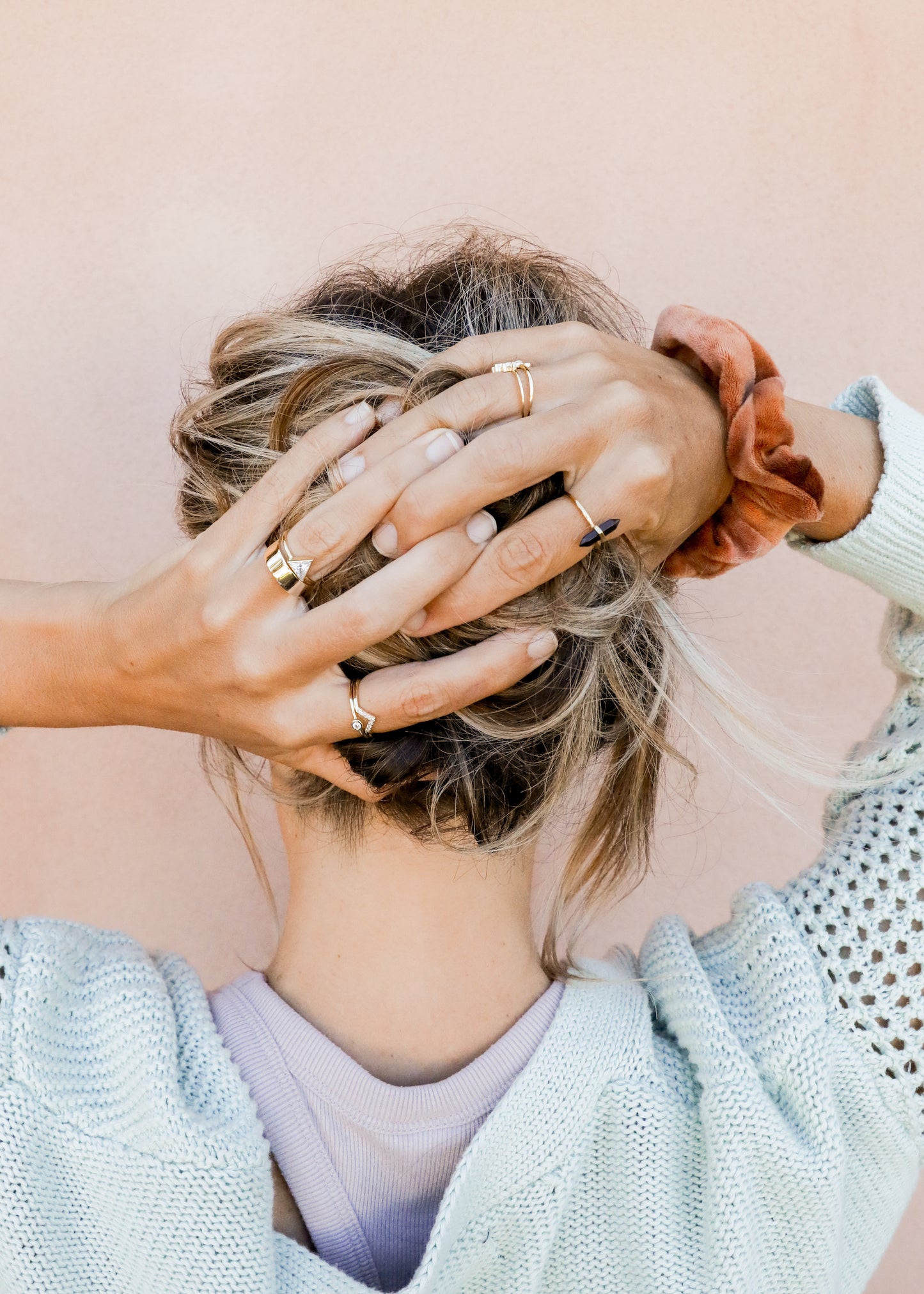 Simple Stud Ring