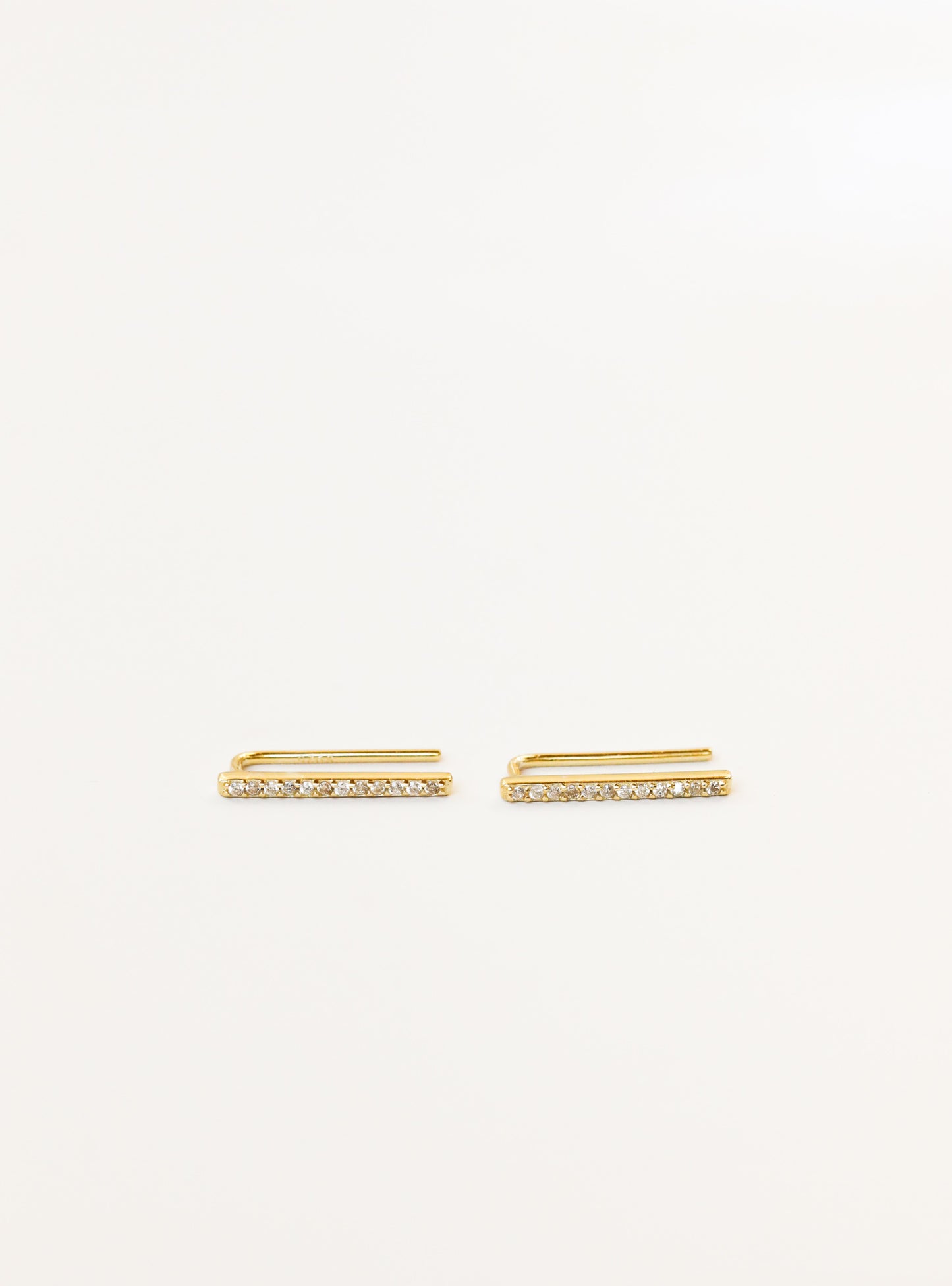 Pavé Ear Climber - Champagne