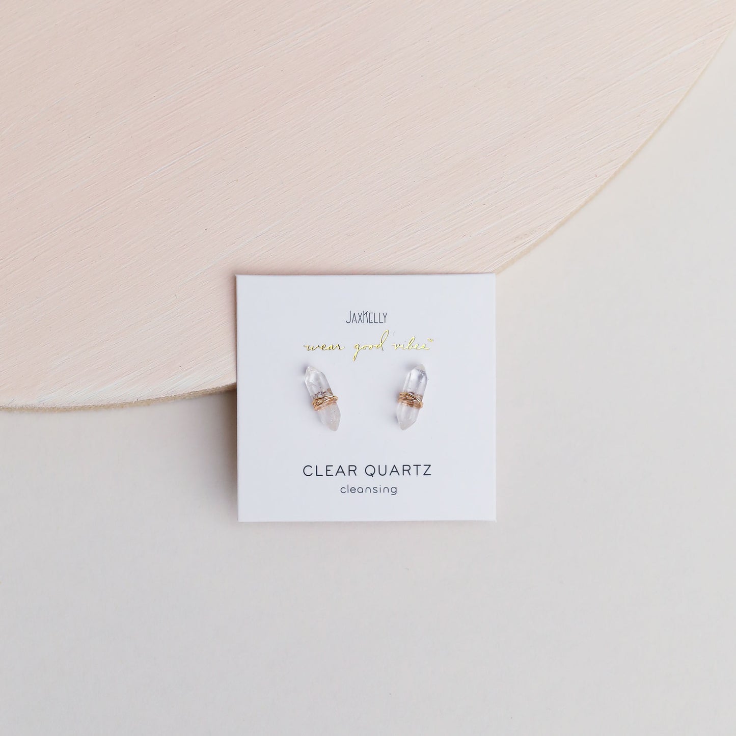 Clear Quartz Mineral Point - Cleansing