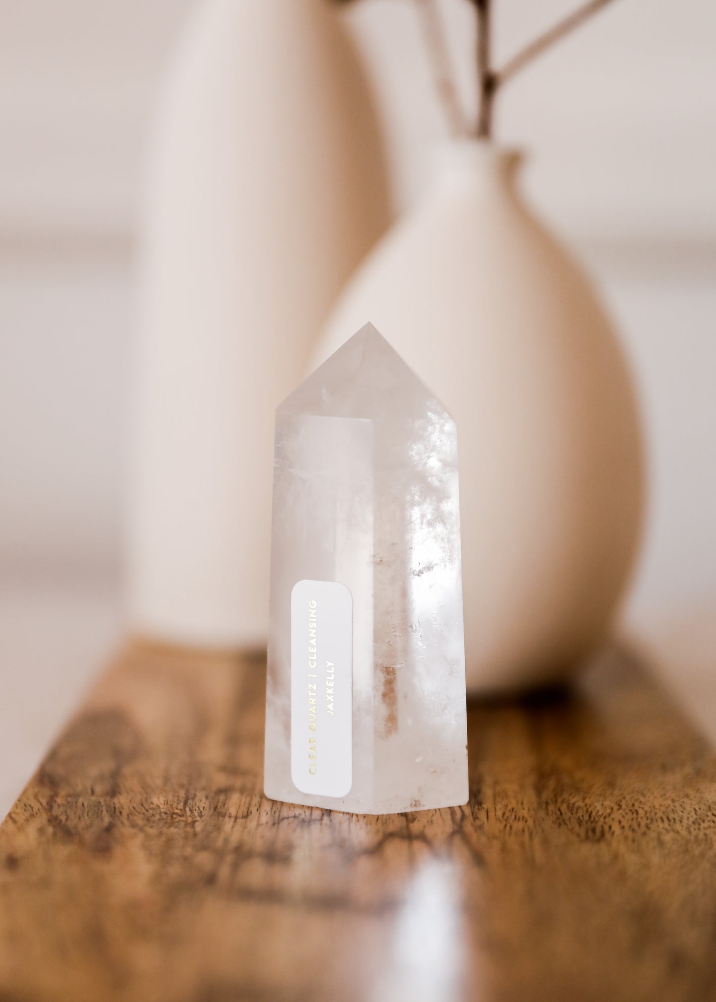 Clear Quartz Crystal Point