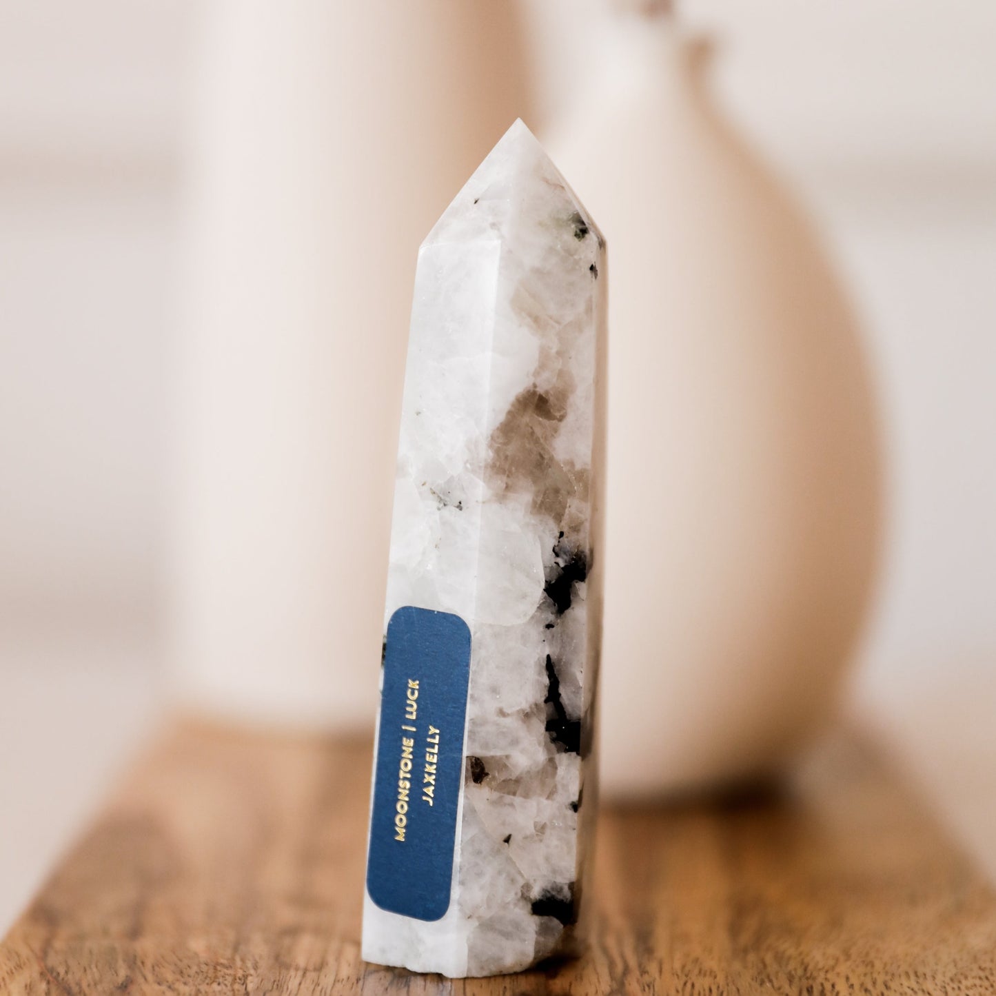 Moonstone Crystal Point