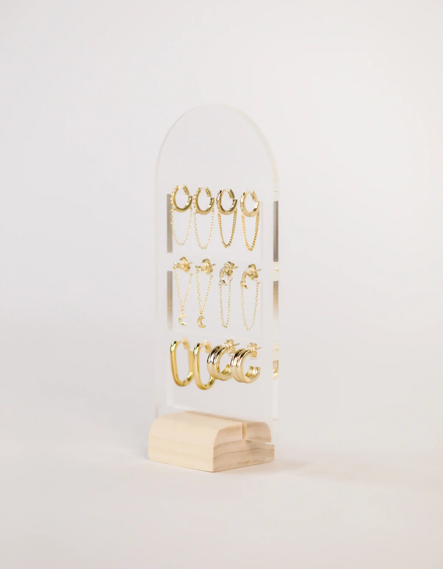 Stacked Archway Earring Holder