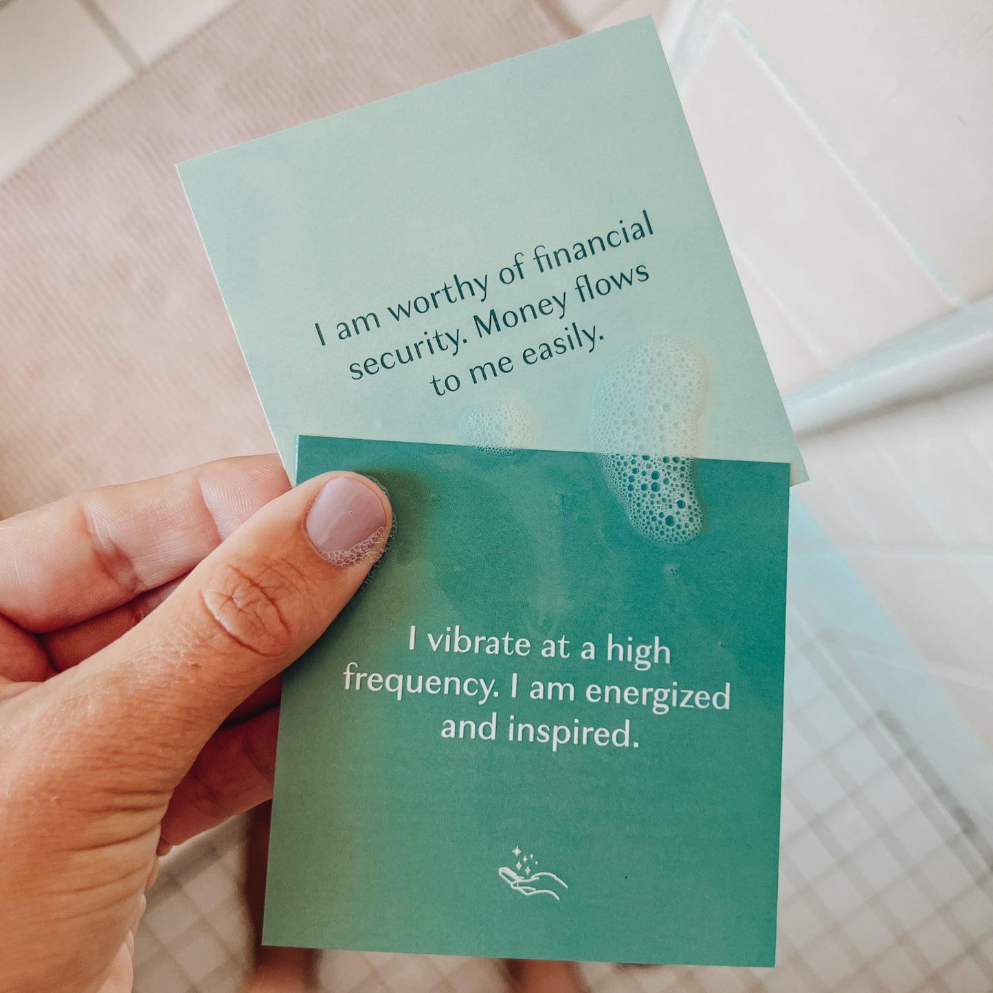 Abundance Shower Affirmations™