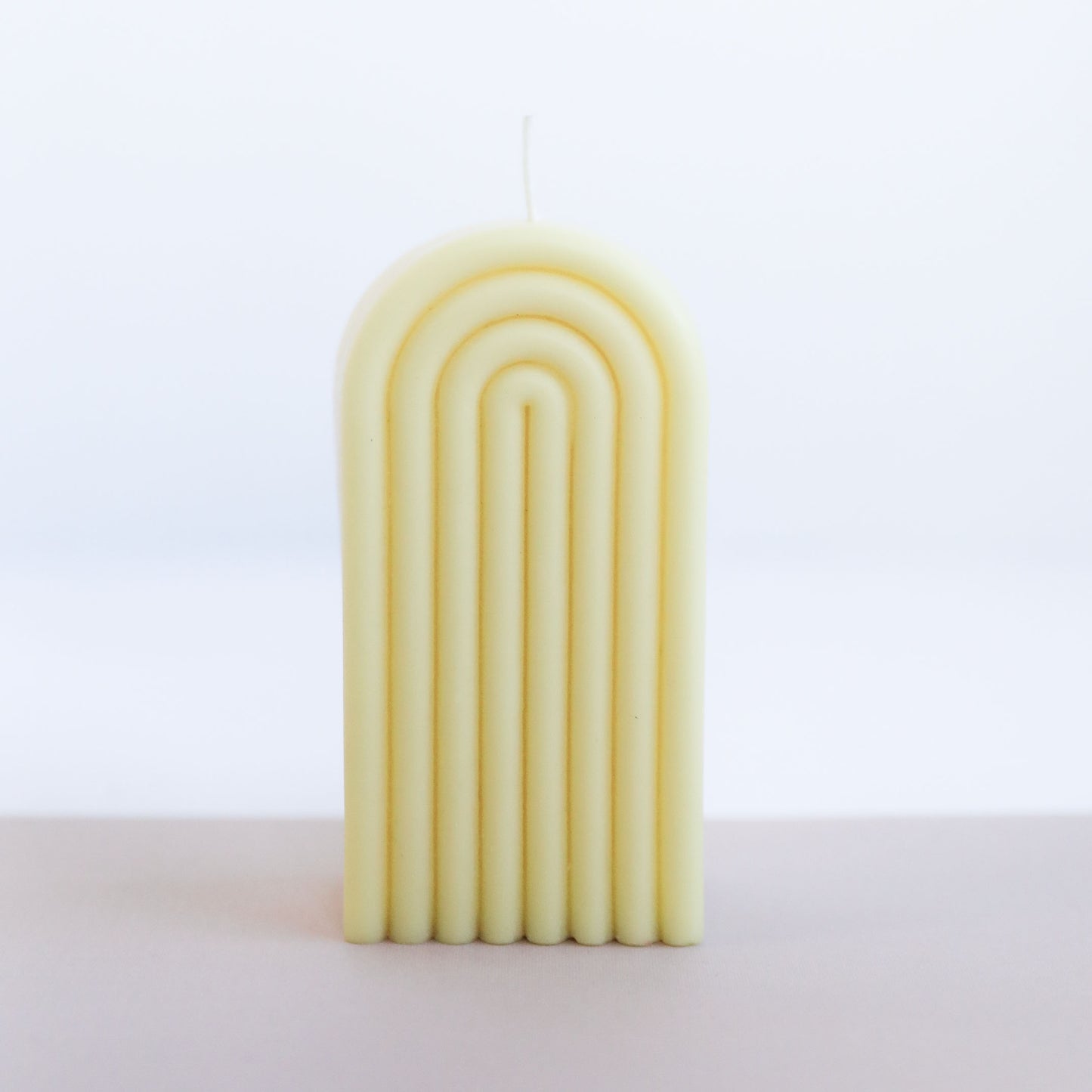 Tall Arch Butter Candle