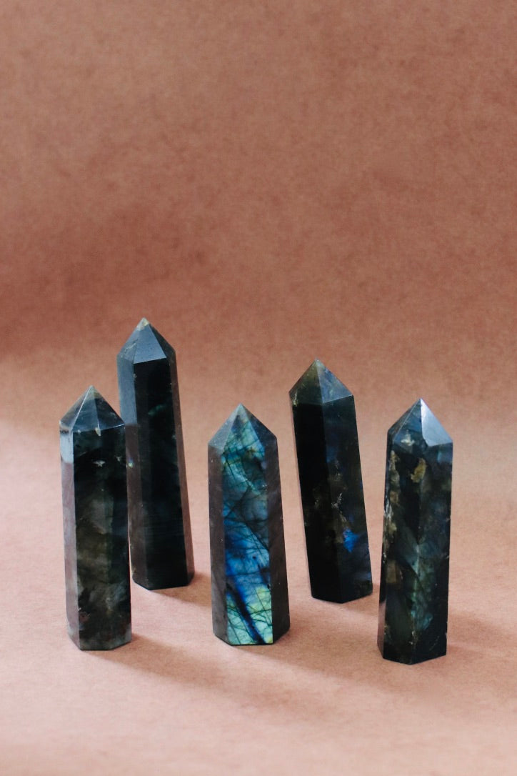 Labradorite Crystal Point