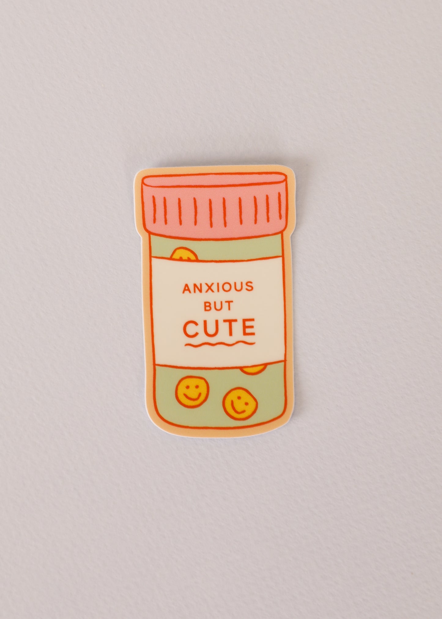 Sticker - Anxious But Cute