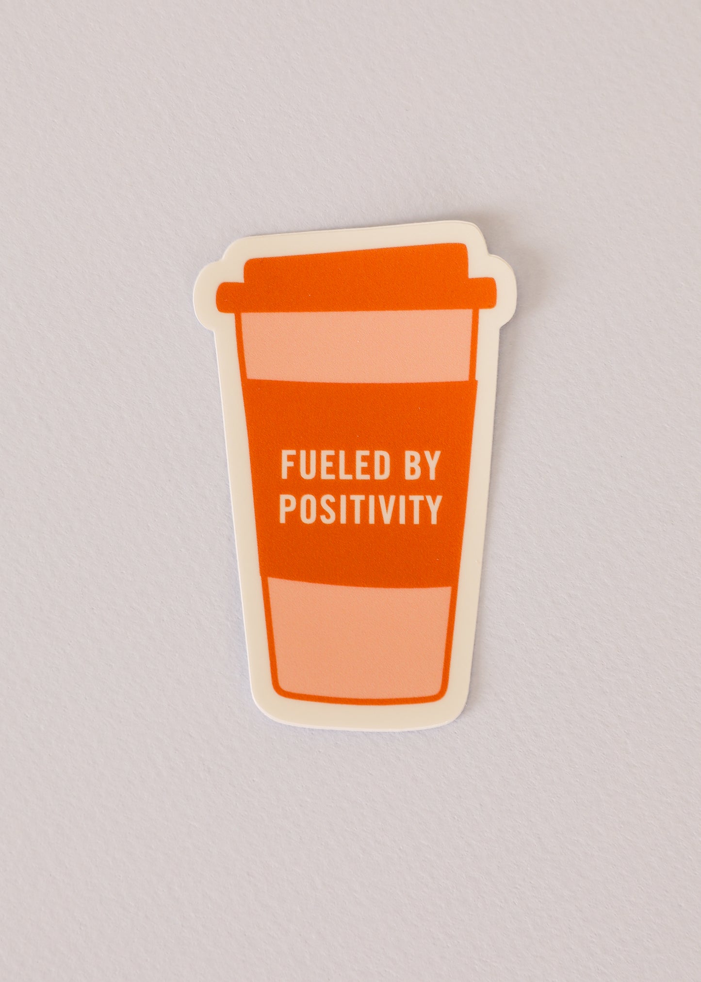 Sticker - Positivity Coffee Cup