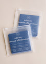 Sobriety Shower Affirmations™ includes two zippered pouches of waterproof cards with a lotus icon, offering supportive sobriety messages for your recovery—perfect for uplifting moments in the bath or shower.