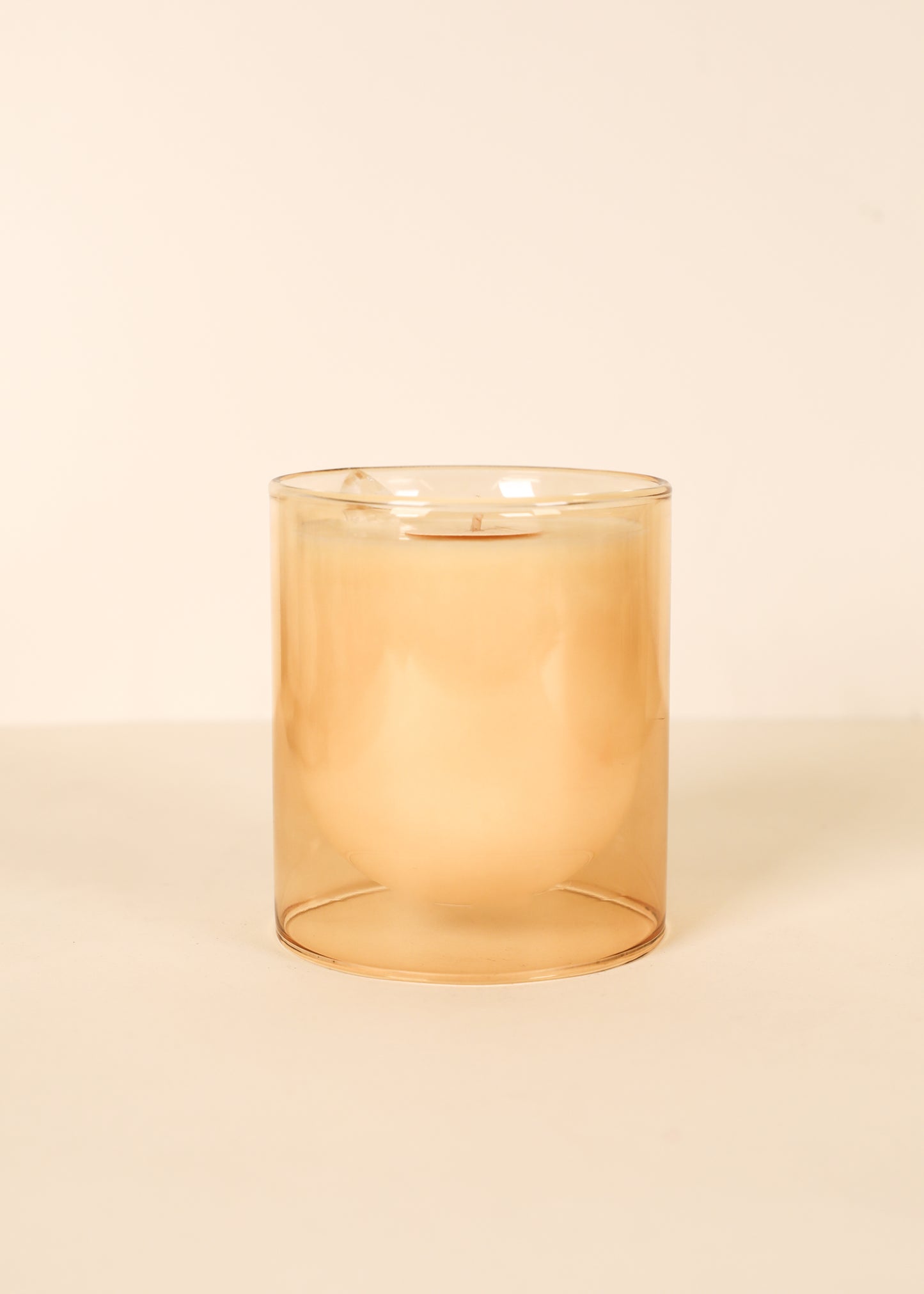Linen Scooped Candle - Ambiance Collection