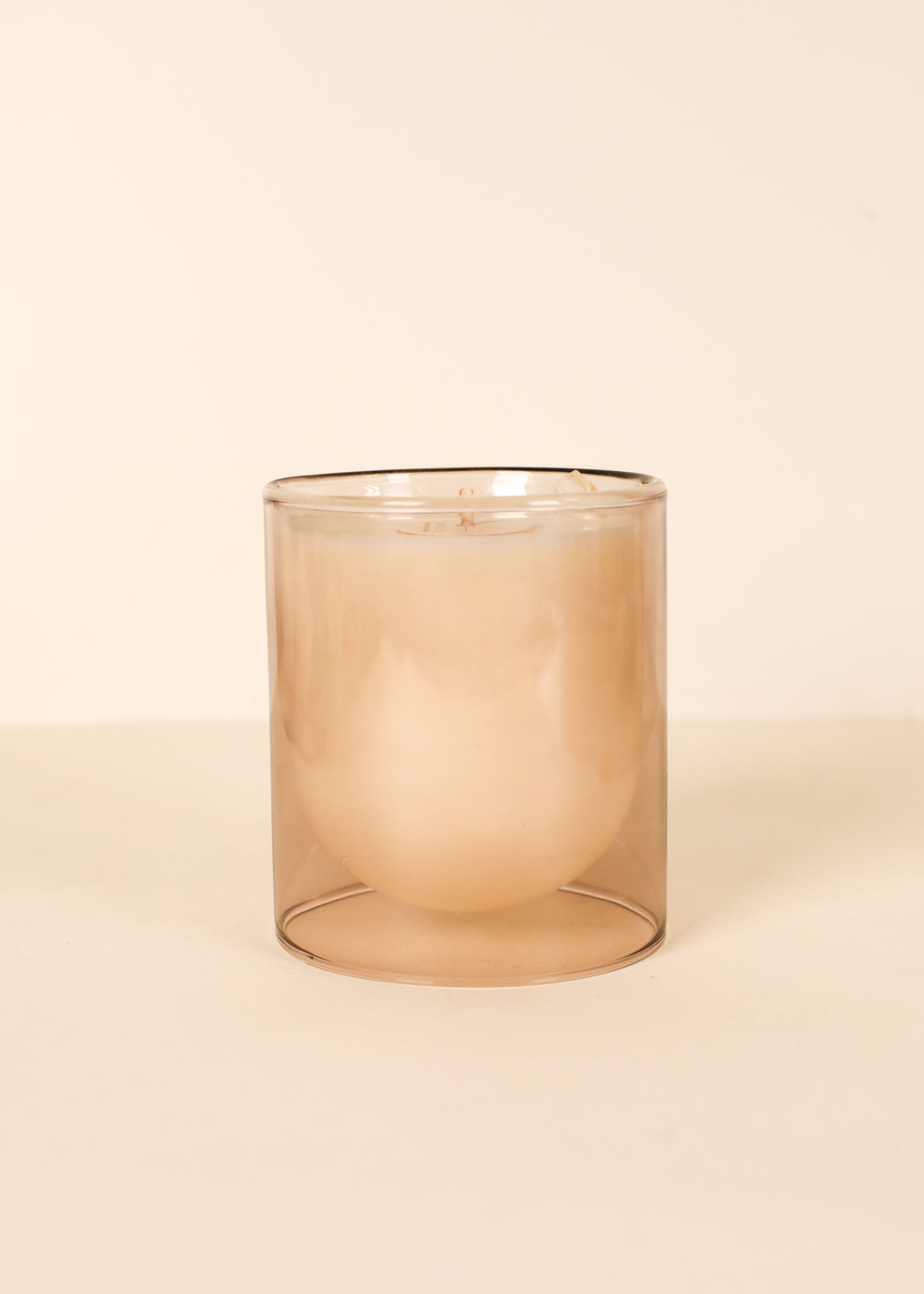 Flax Scooped Candle - Ambiance Collection