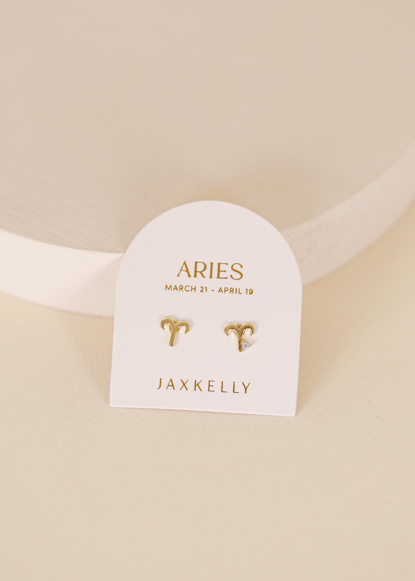 Zodiac Earrings - Aries