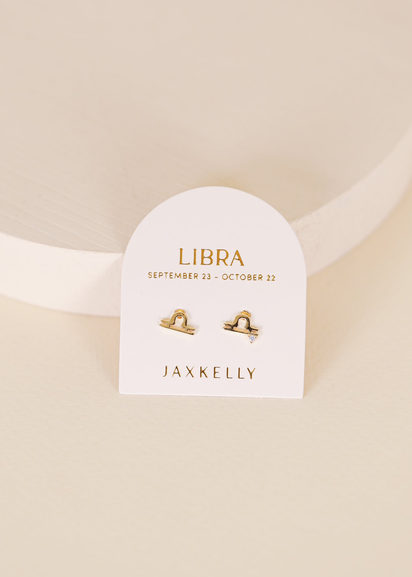 Zodiac Earrings - Libra