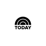 Black and white logo with a rainbow-shaped arc above the word TODAY in bold, uppercase letters, centered on a white background.