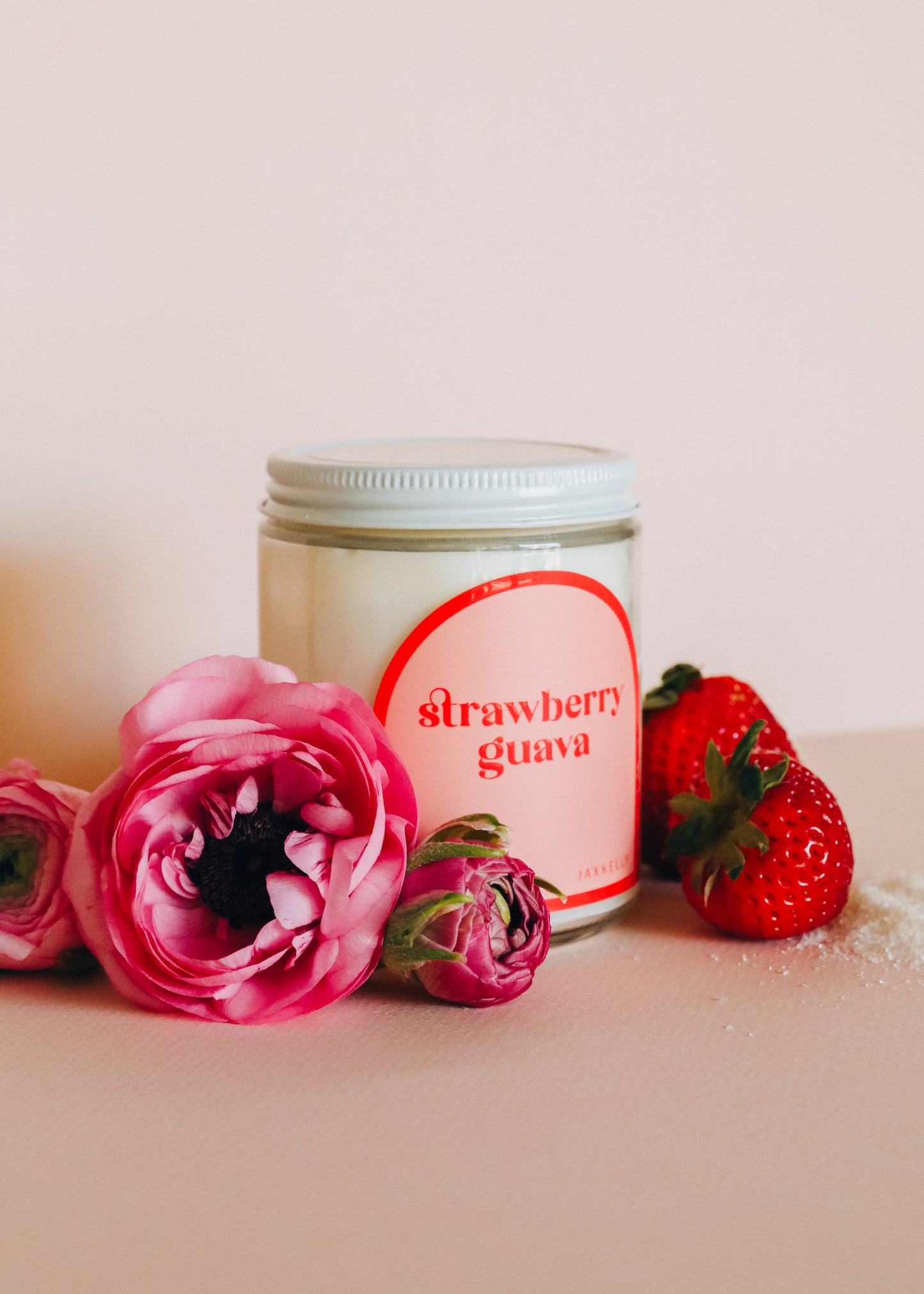 Strawberry Guava Scented Candle - 9oz