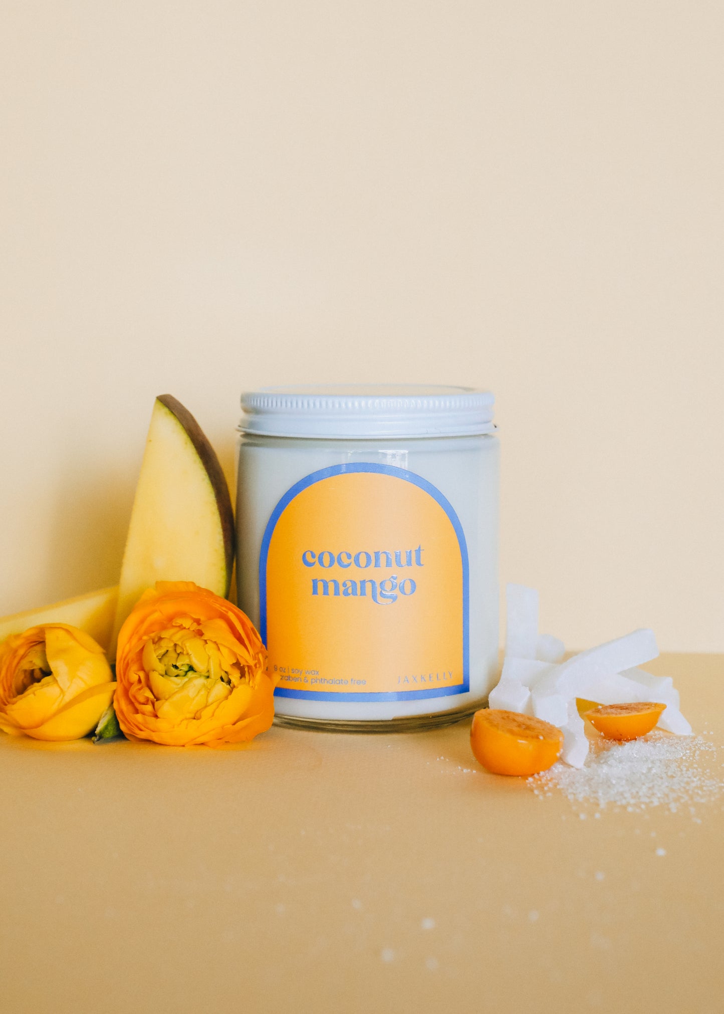 Coconut Mango Scented Candle - 9oz