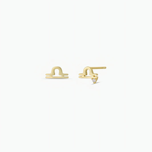 Zodiac Earrings - Libra