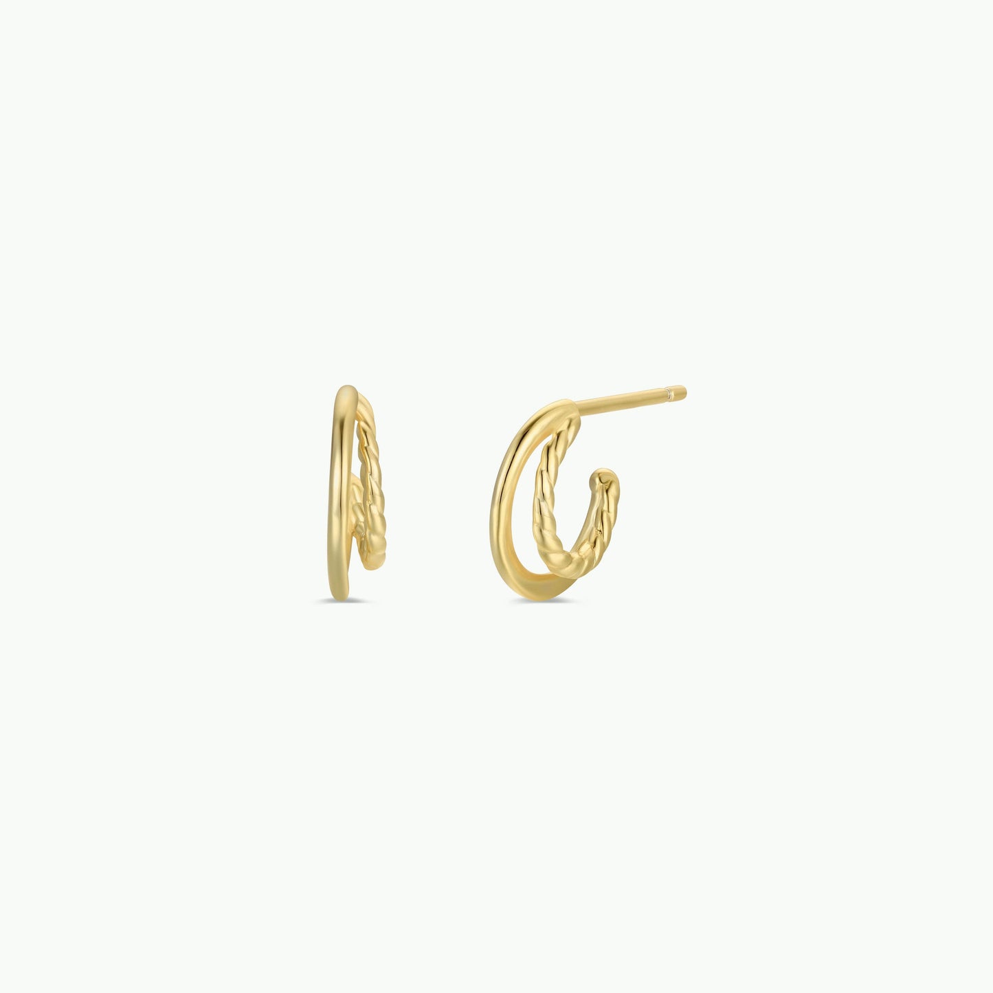 Double Hoop - Earring