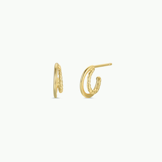 Double Hoop - Earring