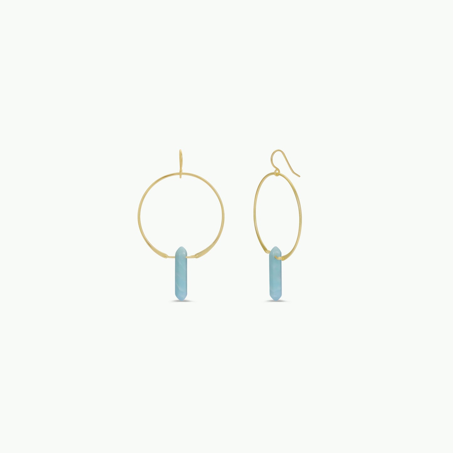 Amazonite Hoop - Hope
