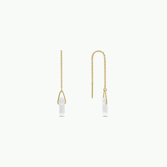 Clear Quartz Gemstone Threader